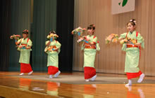 写真：東通村子ども会郷土芸能発表会（3）