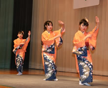 写真：東通村子ども会郷土芸能発表会（6）