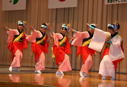 写真：東通村子ども会郷土芸能発表会（7）