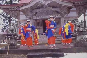 田植え餅つき踊り