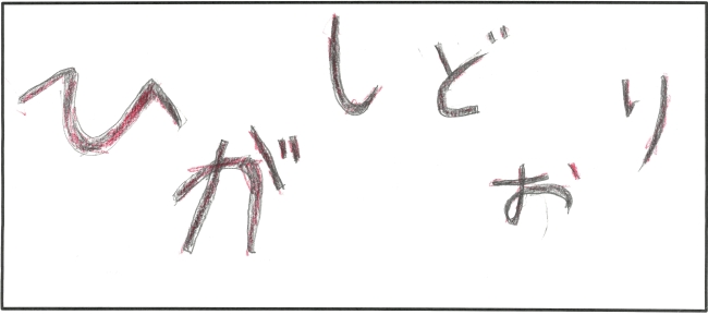 東通小学校6年生　木村　伊吹さんの作品